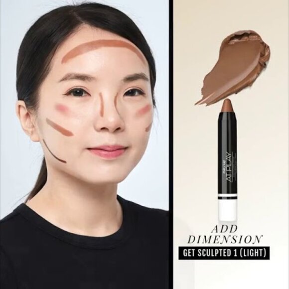 Sculpt 1 - Limited-Ed. Mary Kay At Play Contouring Stick - Picture 15 of 15